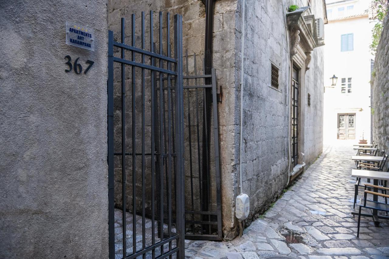 Apartmani Art Karampana Kotor Exterior foto